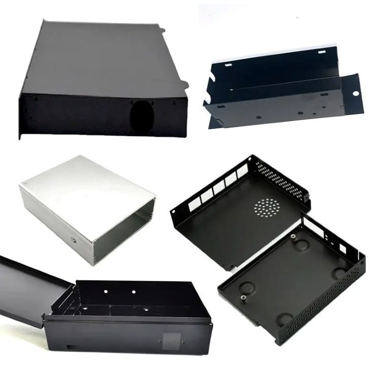 metal rack box display case