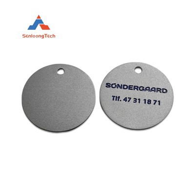 اینچڈ میٹل نام پلیٹ لیبل